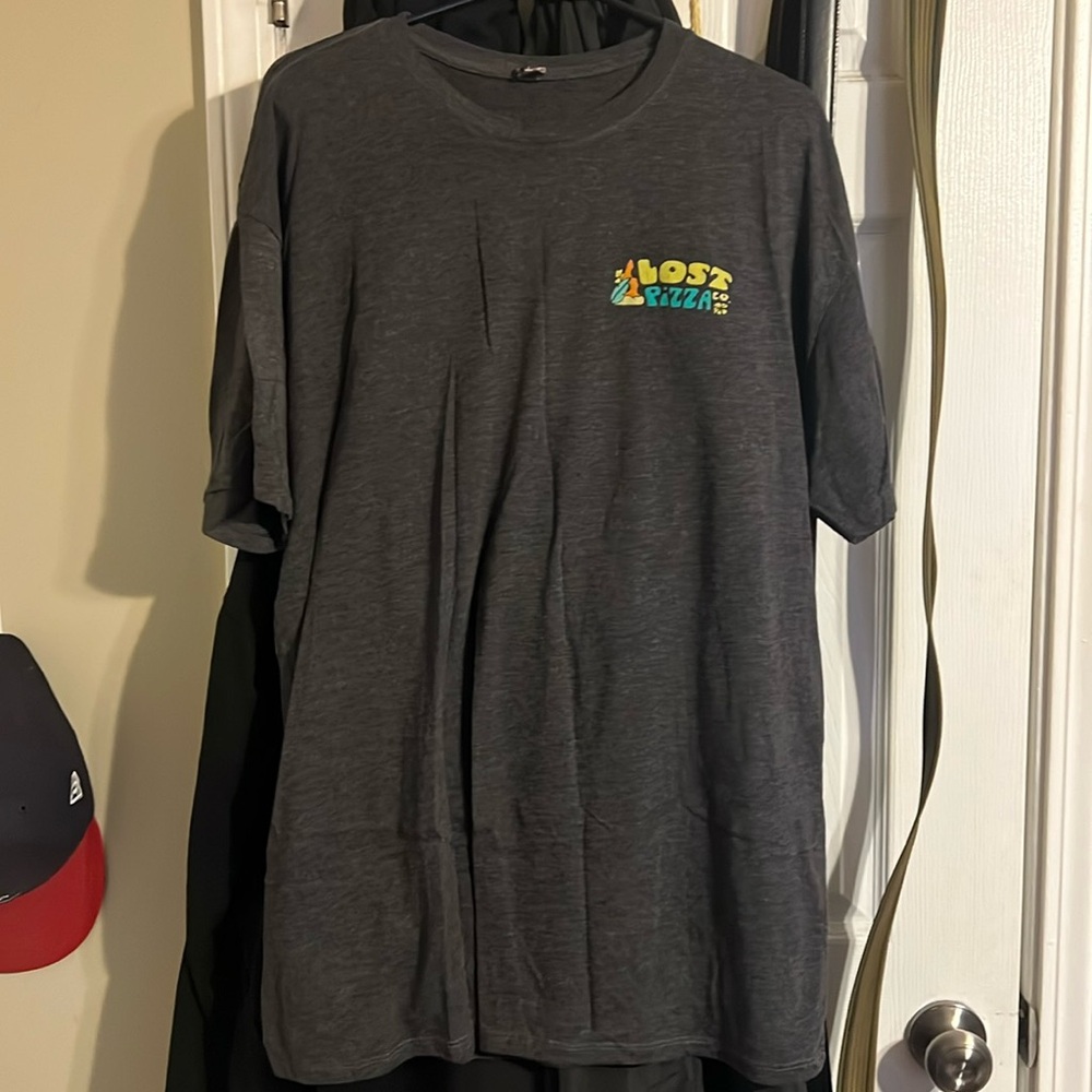 Lost Pizza Co. T-Shirt Pizza Island Dark Grey